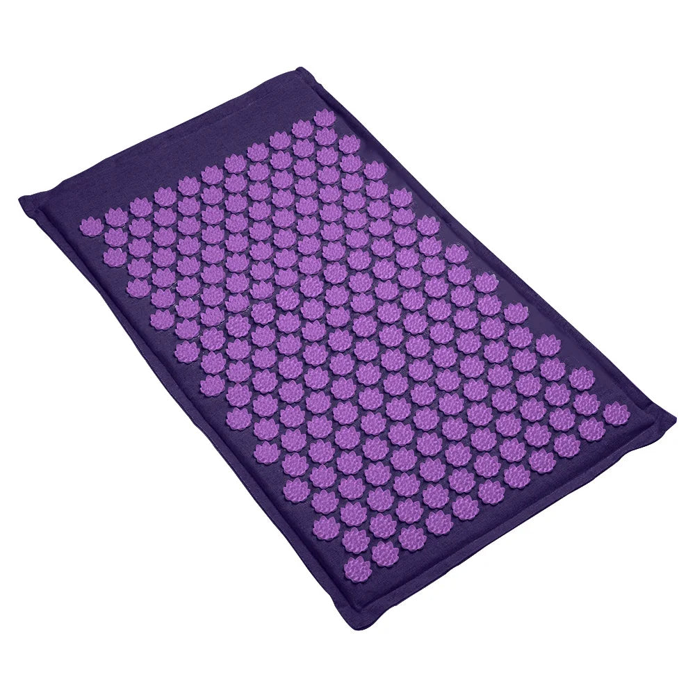 VÄKO™ — Tapis d'Acupression + Coussin en Lin Naturel | Set Relaxation Dos, Nuque & Pieds