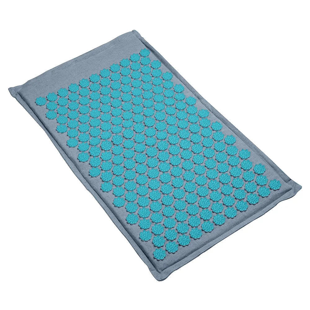 VÄKO™ — Tapis d'Acupression + Coussin en Lin Naturel | Set Relaxation Dos, Nuque & Pieds
